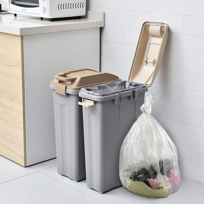18 Gallon Clear Large Trash Bag 95 Counts