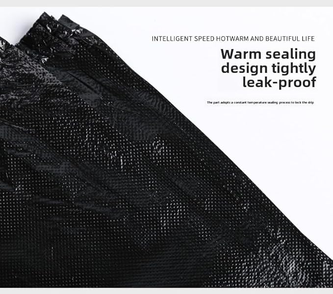 70 gallon 47.24 inches wide x 55.12 inches high Large garbage bag thick and oversized hotel oversized plastic bag disposable commercial and household use (40 pieces).