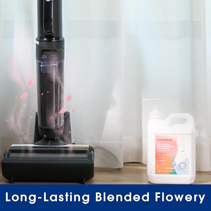 Deep Cleaning &amp Deodorizing solution 85FL OZ/2.5L Designed for Tineco Compatible with Floor One Series &amp iFloor Series(EXCEPT S5 Steam/S7 $team/iFLOOR 5 Steam)Blended Flowery