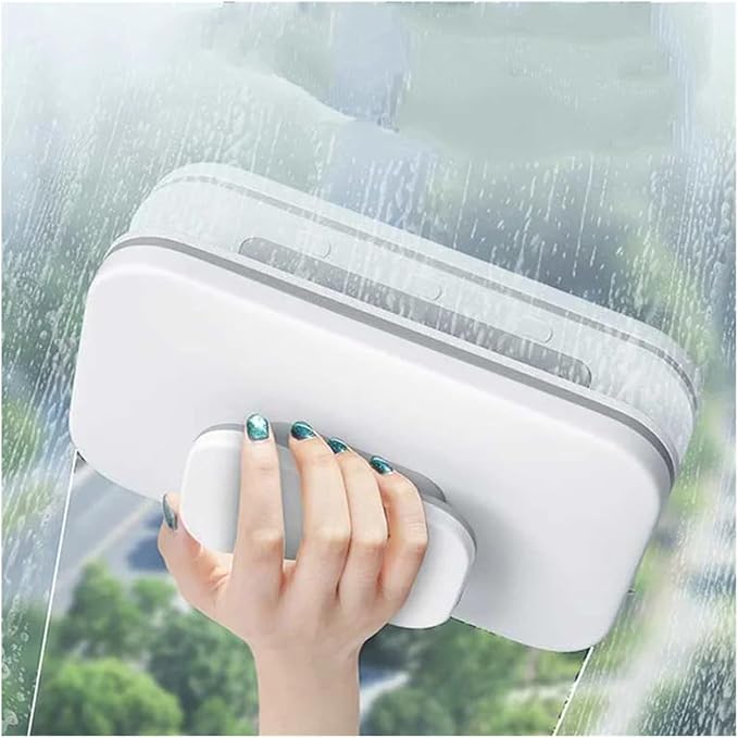 Double-Sided Magnetic Window Cleaner - Glass Scraper Household Cleaning Tool(Glass 3-10mm)