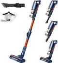whall Cordless Vacuum Cleaner Upgraded Strong Suction Brushless Motor Cordless Stick Vacuum Cleaner Lightweight Handheld Vacuum for Home Pet Hair Carpet Hard Floor up to 55mins RuntimeBlue