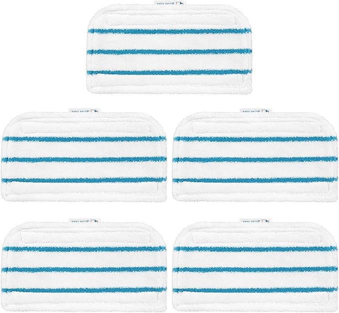 Carpet Cleaning Machine Accessories Compatible withCompatible for Black Decker Steam Mop FSM1610/FSM1630/FSMH13E5/FSMH1321-A9/FSM1616/HSMC1321 Washable Mopping Pad Accessories(5pcs)