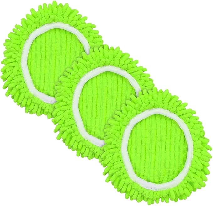 3 Pack Replacement Mop Refills for Dry Wet for Floor Cleaning Microfiber Pad