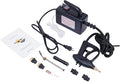 1700W Portable Handheld Steam Cleaner110V Car Steamer High Temperature Pressurized Steam Cleaning Machine with Brush Heads for Kitchen Furniture Bathroom Car US Plug (Black)