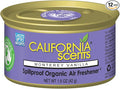 California Scents Spillproof Can Air Freshener Eco-Friendly Odor Neutralizer for Home Car Much More Monterey Vanilla 1.5 oz 12 Pack