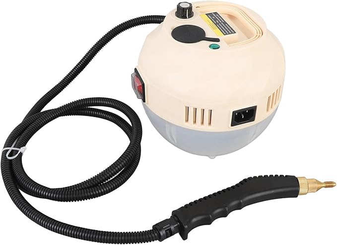 Handheld Steam Cleaner Portable Pressurized Steam Cleaner High Temperature Steamer Cleaning Machine for Home Car Detailing Kitchen Bathroom Floor Grout Furniture Tile (US Plug