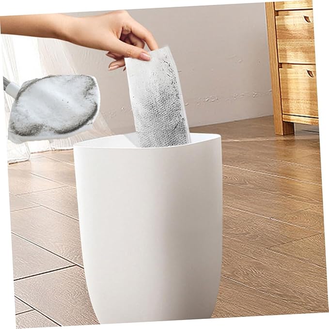 Rotating Dust Mop and Dry Cleaning Cloth Set Triangle-Shaped Electrostatic Dust Sweeper Mop for Home Floors and Walls Hands-Free Washing Small Portable Floor Sweeper Kit
