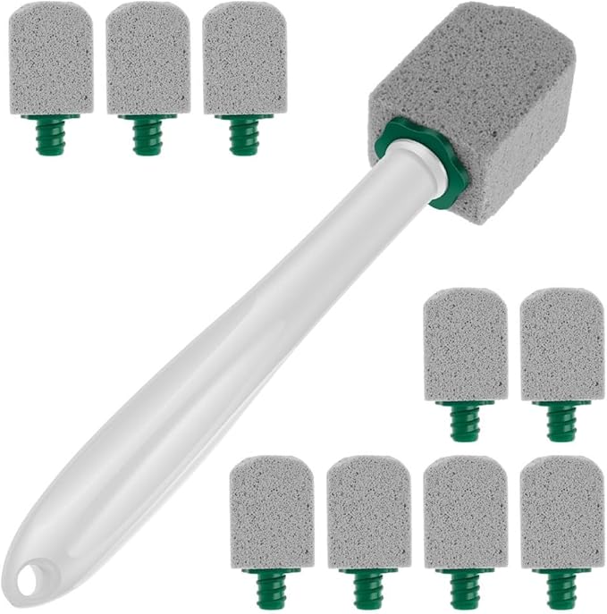 10Pcs Pumice Stone Cleaning Stick Seat Toilet Stain Removal Brush Pool Bathroom Tile Sink Household Powerful Washing Accessories