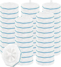 50 PCS Disposable Toilet Brush Refills Compatible with Most Toilet Wand Refills for Home and Bathroom Cleaning Detergent