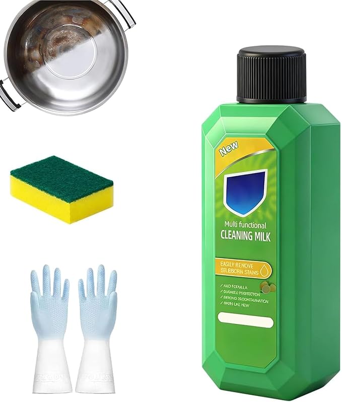 Powerful Multifunctional Concentrated Cleansing LotionCleaning Milk House Cleaner Effectively Remove Stains and Dirt Various Surfaces for Multi-Scene Clean (1pcs)