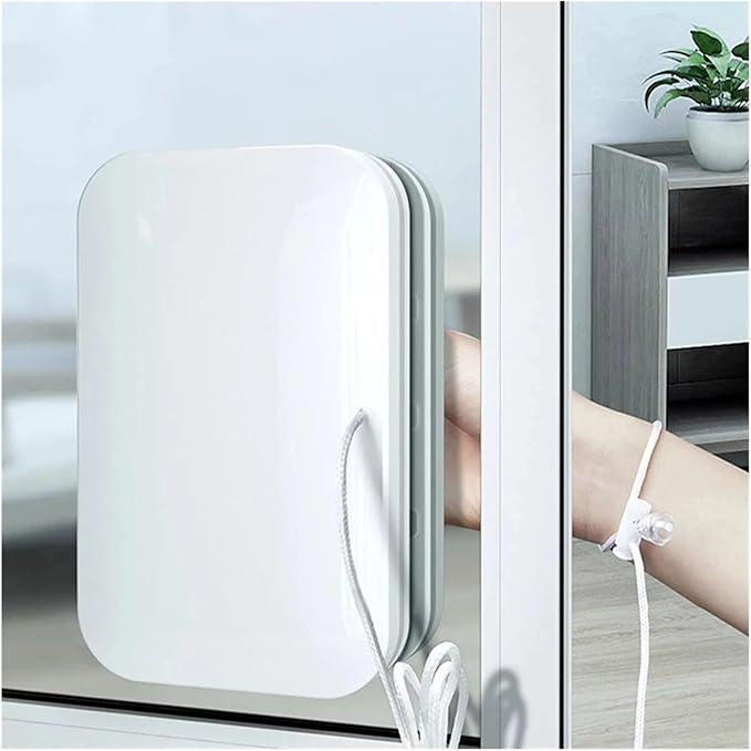 Magnetic Window Cleaner Double-Sided Cleaning Brush Glass Wiper Tools for High Rise