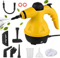 Handheld Steam Cleaner 1200W - Portable High-Temperature Pressurized Cleaning Machine with 10 Accessories for Kitchen Sofa Bathroom Car and Windows