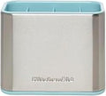 KitchenAid Multi Compartment Sink Brush and Sponge Caddy with Perforation for Quick Air Drying 3.25 x 4.78 x 6.25 Inch Mineral Water