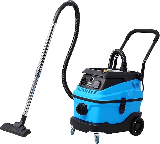 8 Gallon Wet Dry Vacuum with Blower 3 in 1 Shop Vacuum Cleaner with 18KPA Powerful Suction Dry Wet Vacuum Portable Shop Vacuum Cleaner for Homes Workshops Hard Floors Pet Hair Cleaning Car