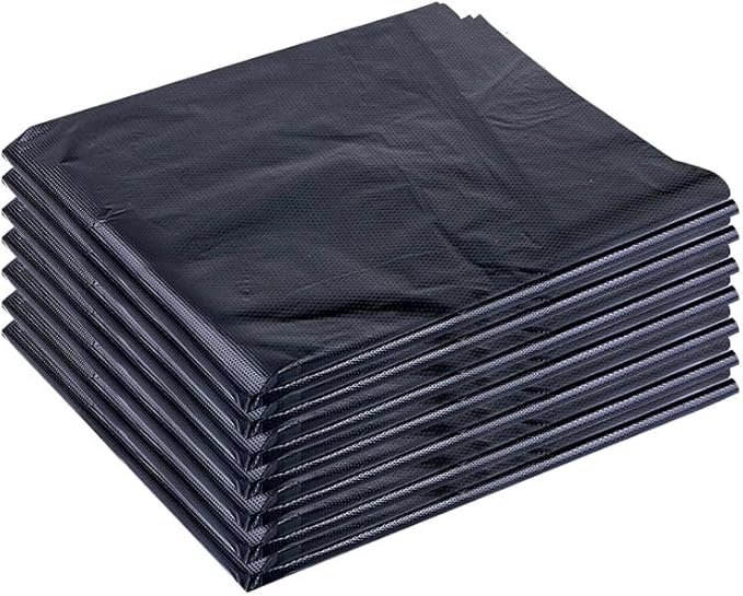 45-50 gallon heavy duty trash bags 39.37x47.24 inches black extra strong construction &amp yard bags for commercial industrial garden waste leakproof &amp puncture resistant(30 pieces）