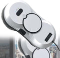 Robot Glass Cleaner Automatic Window Cleaner Robot Remote Control Window Washer Robot Automatic Water Spray Suction 5600PA Border Detection for Windows/Tile/Glass Door