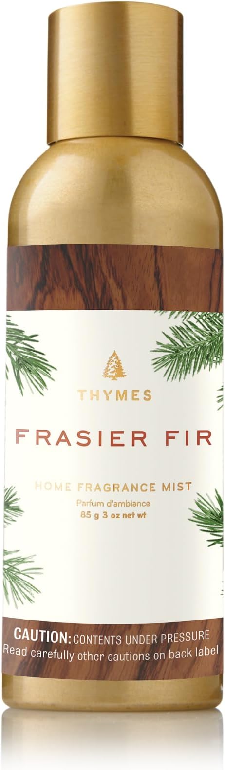 Thymes Home Fragrance Mist – Room Air Fresheners for Home Long Lasting – Air Freshener Spray – Pine Room Spray with Notes of Crisp Siberian Fir Needles Cedarwood &amp Sandalwood (Frasier Fir 3 oz)