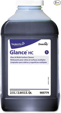 Diversey™ Glance Glass And Multi-Surface Cleaner Ammonia Scent 84.5 Oz Bottle Pack Of 2 Bottles