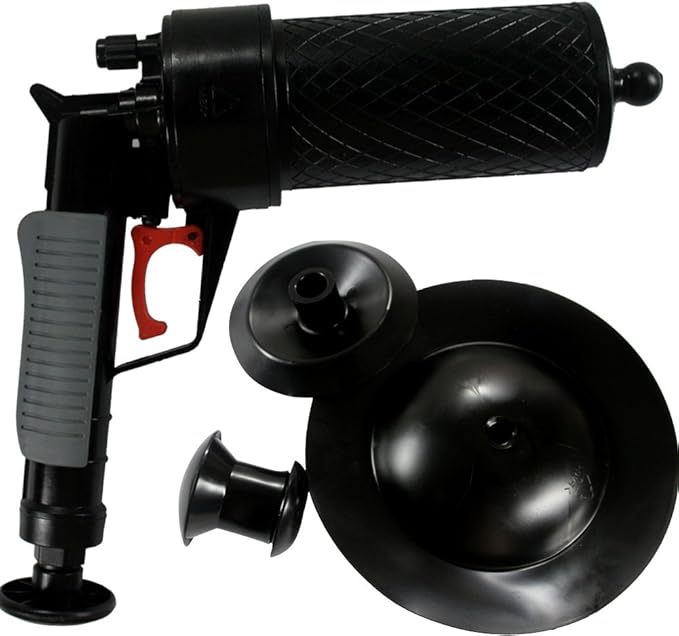 High Pressure Kitchen Toilet Drain Pipes Sinks Air Power Blaster Cleaner Plunger