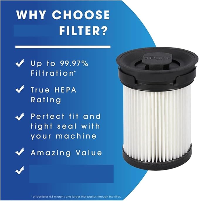 HEPA Filter Compatible for Miele TriFlex HX1 Cordless Vacuum Cleaner Accessories