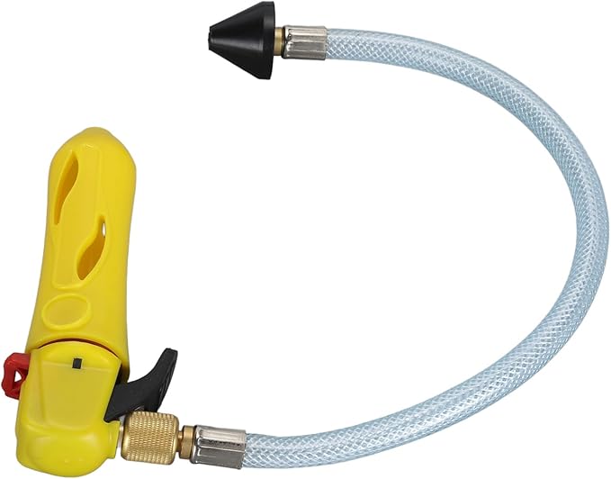 SUNGOOYUE Threaded Drain Efficient CO2 Canister Cleaner for AC Condensate Line for Easy Draining and (Yellow)