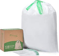 TYPLASTICS Tall Kitchen Drawstring Trash Bags 13 Gallon 110 Count