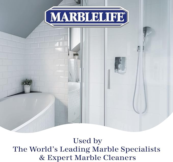 Marblelife Tile &amp Grout Cleaner - Tile and Grout Cleaner for Floors Pools Bathroom Shower Bath &amp Other Surfaces Safe &amp Effective Ready-To-Use Refill Gallon