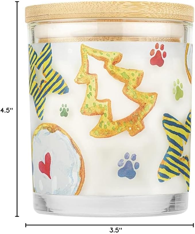 Pet House Candles Plant Based Cookie Scented Candle Clean Burning Long Lasting for Home Sugar Cookies