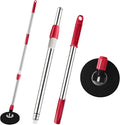 Spin Mop Replacement Handle 360 Degree Spin Mop Pole Handle Replacement Rotating Telescopic Stick for Mop Head Ideal for Home and Household Cleaning