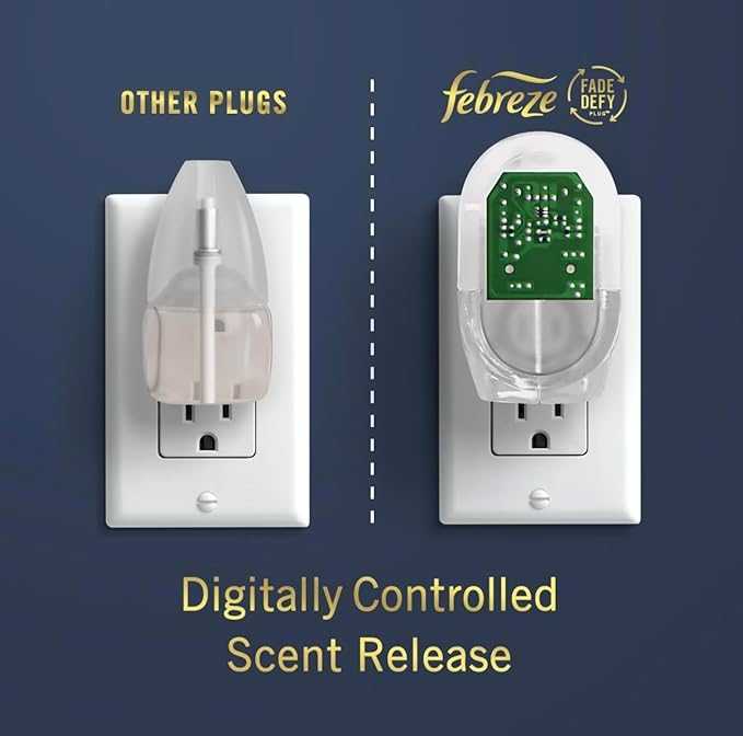 Generic Febreze Fade Defy PLUG Air Freshener &amp Odor Fighter Starter Kit Oil Refill - (1) .87 fl. oz. Oil Refill (Fresh Lemon)
