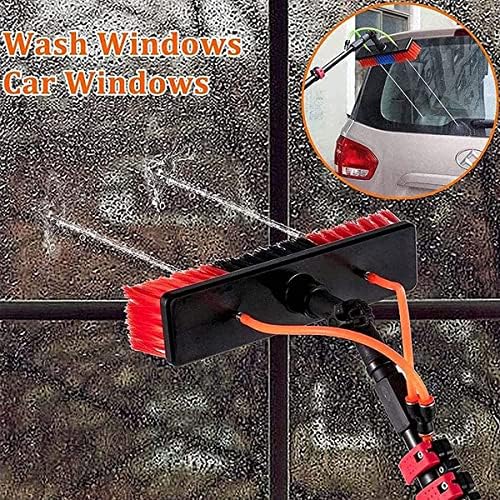 Water Fed Pole Kit Window Cleaning Pole 6M 9M 10.8M 12M Water Fed Telescopic Brush/Extendable Cleaner Conservatory Roof Suitable for Photovoltaic Panel Cleaning Trucks39