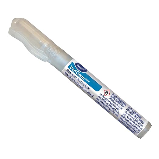 Diversey 101102924 VeriClean Fluorescent Marking Spray for VeriClean Black Light Disinfection Validation System 1-Spray Pen