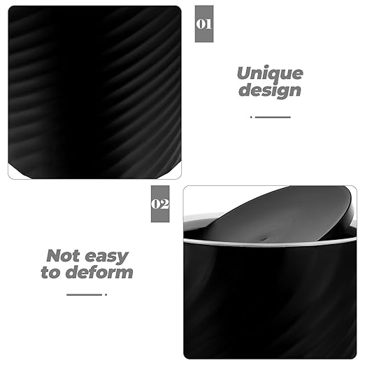 Trash Can with Lid 10L Medium Plastic Wastebasket for Bathroom Office Bedroom Home Use Covered Rubbish Bin Household Trash Container