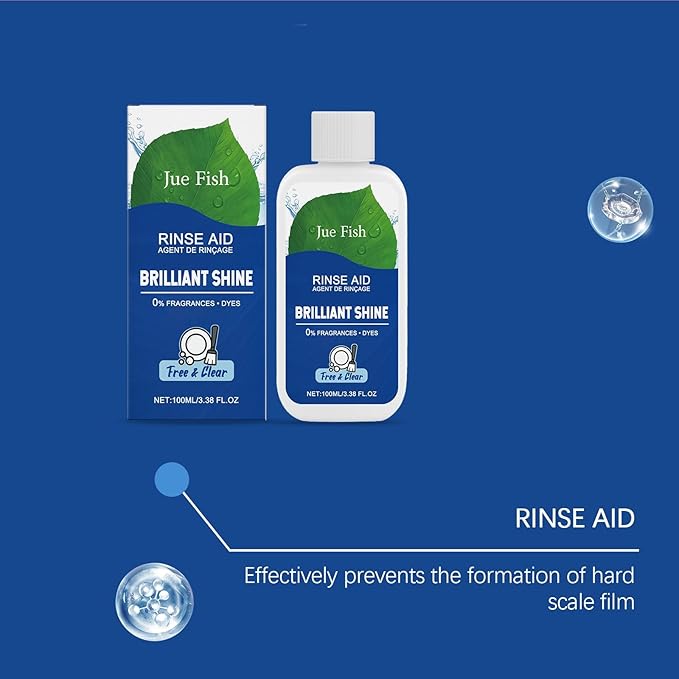 Dishwasher Cleaner - Removes Stains &amp Limescale Shines Dishes Prevents Residue Fits Multiple Models(3PCS)