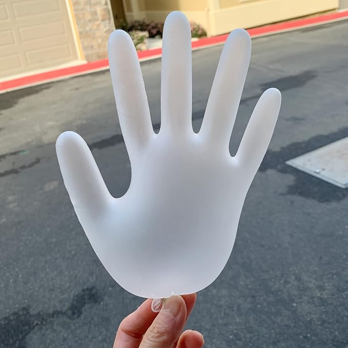 Clear Vinyl Disposable Gloves Food Safe Latex Free Powder Free for Cooking Cleaning Food Service GPVF or MPVF