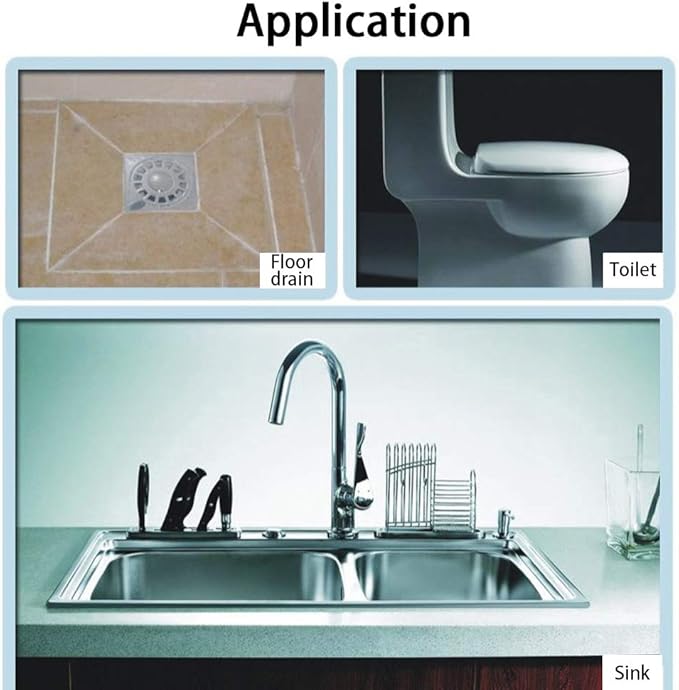 Toilet Dredge Tool Drain Sewer Cleaner Toilet Plunger Pipe Clog Remover Flexible Plumbing for Bathtub Shower Sink