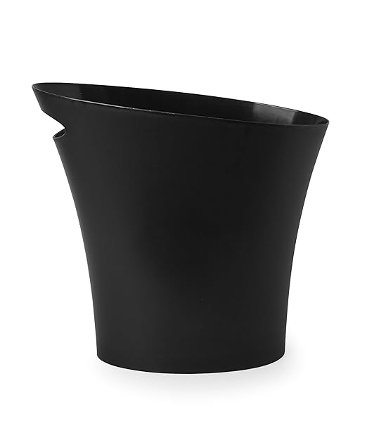 umbra Slim Trash Can Oval Lidless Pail Trash Can Trash Box