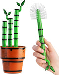Every Day Objects Bambooya! – Bottle Brush Cleaning Set (3-Pack) | Bamboo-Handled Brushes for Bottles Mugs &amp Glassware