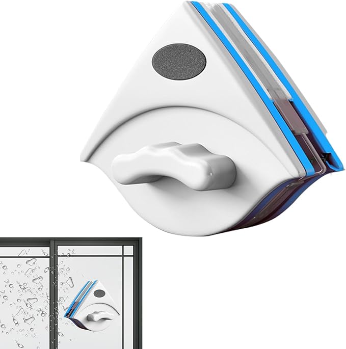 Magnetic Window Cleaning Brush - Double-Sided Window Glass Magnetic Wipers | Home Cleaner Tool for Hotel Apartment