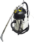 Carpet Extractor Machine 60L 3 in 1 Stainless Steel Hotel Carpet Cleaning Machine 110V 2000W for Corridor Conference Hall and Restaurant