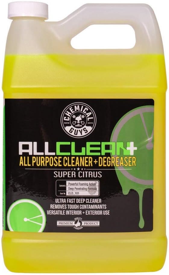Chemical Guys CLD_101 All Clean+ Citrus-Based All Purpose Super Cleaner Safe for Cars Trucks SUVs Motorcycles RVs &amp More 128 fl oz (1 Gallon) Citrus Scent