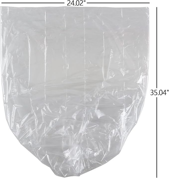 Asking 13 Gallon Kitchen Trash Can Liners 225 Counts Clear Garbage Bags for Kitchen