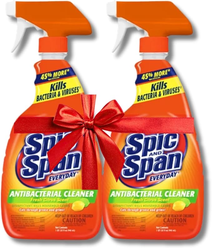 Spic &amp Span Advanced Clean Multi-Purpose Cleaner Spray Fresh Citrus Scent 32 fl oz (Pack of 2)