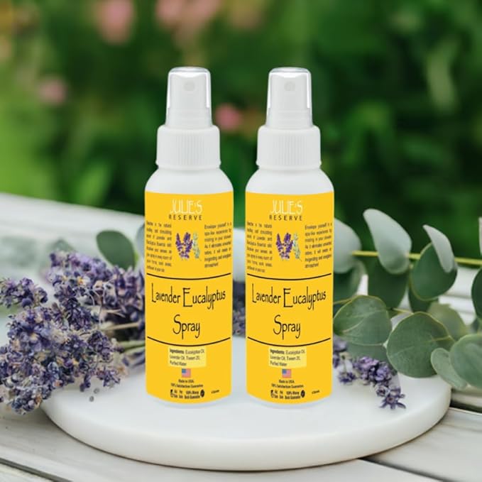 2 Pack Lavender Eucalyptus Room &amp Linen Spray (4 Fl Oz)