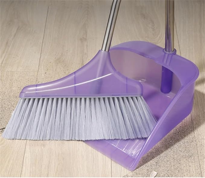 Whirlwind Set Sweep Stainless Steel Rod Broom Housekeeping Bathroom Plastic Household