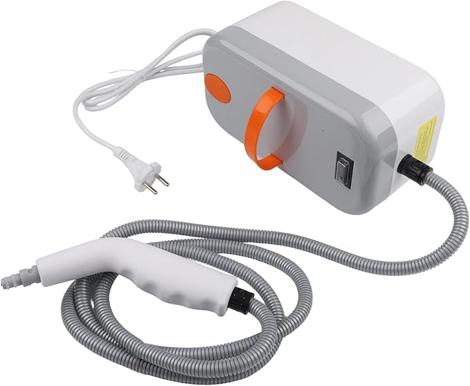 Portable Steam Cleaner Handheld with Fast 15-Second Heat-Up Chemical-Free Deep Cleaning for Home &amp Auto 6 Accessories Lightweight for Bathroom and Hard-to-Reach Areas