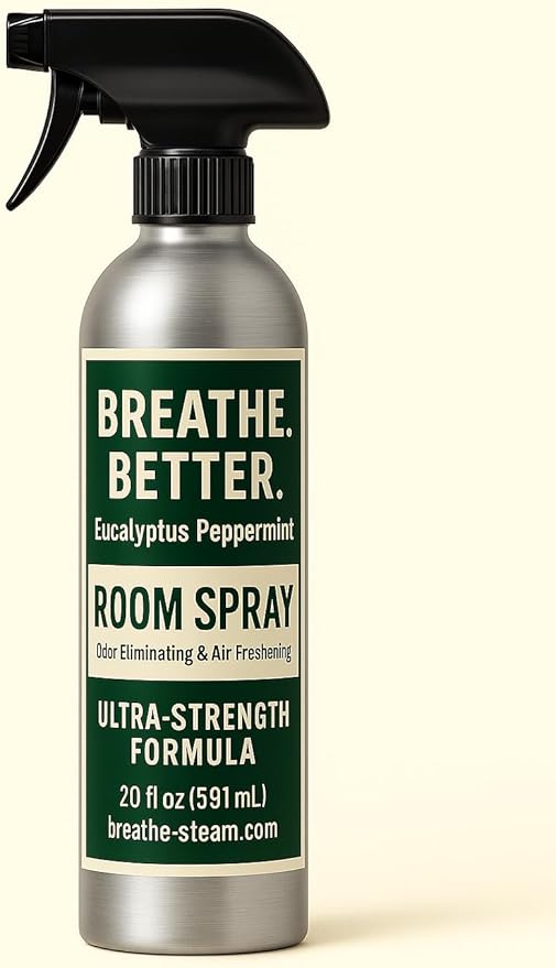 Breathe. Better.™ Eucalyptus &amp Peppermint Room Mist – Home Fragrance – Odor Eliminator + Air Freshener - 20 oz