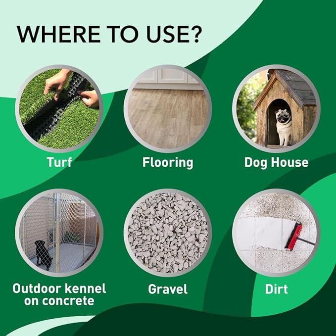 Thornell KOE Kennel Odor Eliminator Concentrate Odor Eliminator for Strong Odors Great for Cages Runs Floors &amp More Pet Odor Eliminator for Home &amp Kennel w/Safe Non-Enzymatic Formula 12