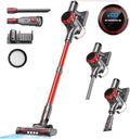 S3P Cordless Vacuum Cleaner 45kPa Powerful Suction Vacuum Cleaners for Home 55-Min Runtime Rechargeable Stick Vacuum Self-Standing for Pet Hair Carpet Hard Floor LED Display