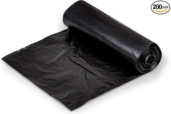 95724100 38 x 58 in. Black Trash Bag44 Pack of 200